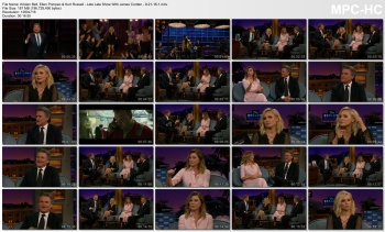 Kristen Bell, Ellen Pompeo & Kurt Russell - Late Late Show With James Corden - 9-21-16
