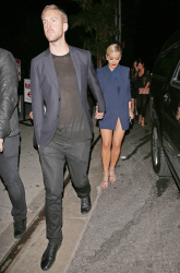 Calvin Harris and Rita Ora - leaving 1 OAK nightclub in Los Angeles - January 25, 2014 - 25xHQ ASarrUBu
