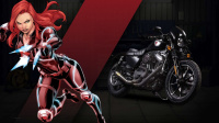 Harley-Davidson, Marvel co-create superhero-themed motorcycles