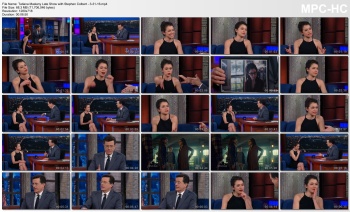 Tatiana Maslany Late Show with Stephen Colbert - 3-31-16