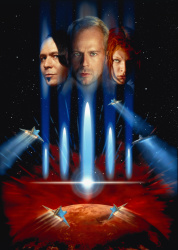 Ian Holm, Chris Tucker, Milla Jovovich, Gary Oldman, Bruce Willis - Промо стиль и постеры к фильму "The Fifth Element (Пятый элемент)", 1997 (59хHQ) J6sYb08H