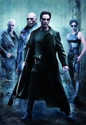 Keanu Reeves - Laurence Fishburne, Carrie-Anne Moss, Keanu Reeves - Промо стиль и постеры к фильму "The Matrix (Матрица)", 1999 (20хHQ) RcaDbDGW