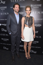 Jennifer Lawrence и Bradley Cooper - Attends a screening of 'Serena' hosted by Magnolia Pictures and The Cinema Society with Dior Beauty, Нью-Йорк, 21 марта 2015 (449xHQ) UCT15JM5