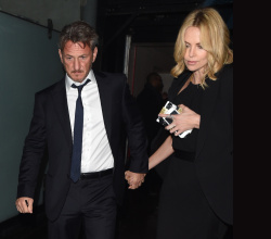 Sean Penn - Charlize Theron and Sean Penn - seen leaving Royal Festival Hall. London - February 16, 2015 (153xHQ) WYOerpqE