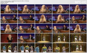 Christina Aguilera - Tonight Show starring Jimmy Fallon - 2-15-16
