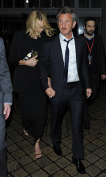 Sean Penn - Charlize Theron and Sean Penn - seen leaving Royal Festival Hall. London - February 16, 2015 (153xHQ) TO6VsVoB