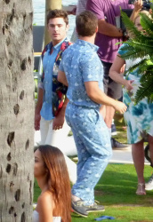 Zac Efron & Adam DeVine - On the set of "Mike And Dave Need Wedding Dates" in Turtle Bay,Oahu,Hawaii 2015.06.01 - 3xHQ ZGsj6kvN