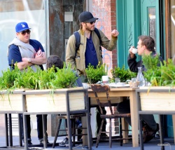 Jake Gyllenhaal & Jonah Hill & America Ferrera - Out And About In NYC 2013.04.30 - 37xHQ ZdNiTtqM